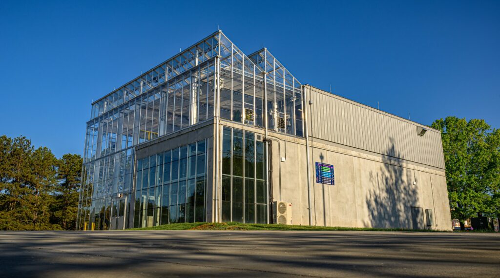 A view of the WaterHub at the Reynolds Operations Center in Tobaccoville, North Carolina.